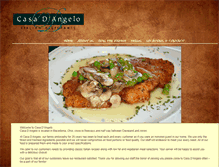 Tablet Screenshot of casadangelo.com